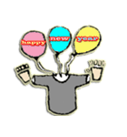 Hollow T-shirt Man（個別スタンプ：17）