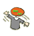 Hollow T-shirt Man（個別スタンプ：21）