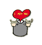 Hollow T-shirt Man（個別スタンプ：36）