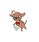 自由気ままな犬モン太（個別スタンプ：11）