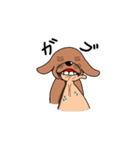 自由気ままな犬モン太（個別スタンプ：19）