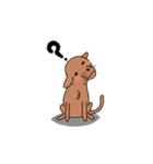 自由気ままな犬モン太（個別スタンプ：20）
