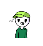 A Green Guy（個別スタンプ：1）