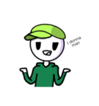 A Green Guy（個別スタンプ：2）