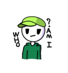 A Green Guy（個別スタンプ：8）