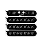 動く！顔文字ハロウィン（個別スタンプ：18）