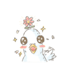 Sheep and dove's daily life.（個別スタンプ：2）