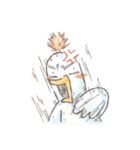 Sheep and dove's daily life.（個別スタンプ：3）