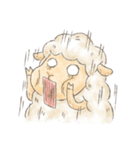 Sheep and dove's daily life.（個別スタンプ：14）