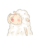 Sheep and dove's daily life.（個別スタンプ：23）