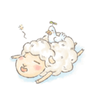 Sheep and dove's daily life.（個別スタンプ：28）