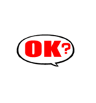 OK＆NICE（個別スタンプ：3）