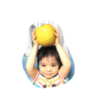 喰らう、幸輝3歳！（個別スタンプ：2）