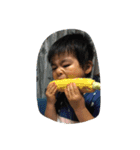 喰らう、幸輝3歳！（個別スタンプ：10）