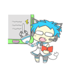 紅藍はいたい V1.1（個別スタンプ：15）