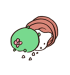 否定的なさぼてん（個別スタンプ：14）