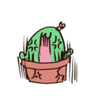 否定的なさぼてん（個別スタンプ：20）