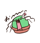 否定的なさぼてん（個別スタンプ：28）