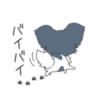 毎日パピヨン（個別スタンプ：35）