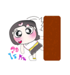 Hi！ My name is Mika.*_*（個別スタンプ：15）