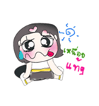 Hi！ My name is Mika.*_*（個別スタンプ：20）