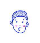 THE BOY IN BLUE FACE（個別スタンプ：13）