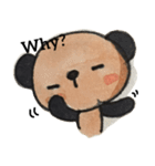 パンダじゃないよ。ぶらっきー（個別スタンプ：13）