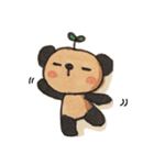 パンダじゃないよ。ぶらっきー（個別スタンプ：34）