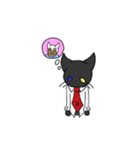 クロエくんとシロエちゃん（個別スタンプ：5）