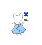 クロエくんとシロエちゃん（個別スタンプ：11）