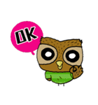 Owl cute 2（個別スタンプ：34）