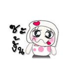 >> My name is Chin.*_*.（個別スタンプ：18）