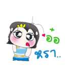 Hi！ My name is Sako.*_*.（個別スタンプ：9）