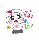 Hi！ My name is Chin.*_*（個別スタンプ：4）