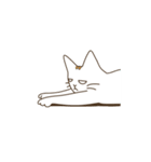 ぐずぐず ねこ（個別スタンプ：11）