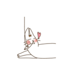 ぐずぐず ねこ（個別スタンプ：24）