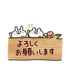 ゆるくまさんと優しいスタンプ（個別スタンプ：9）