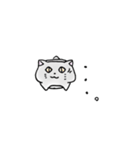 のんびりハムハム（個別スタンプ：4）