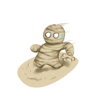 Mummy halloween（個別スタンプ：7）