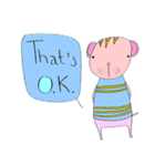 easy conversation in daily life（個別スタンプ：1）