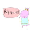 easy conversation in daily life（個別スタンプ：3）