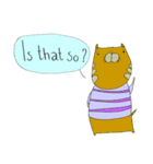 easy conversation in daily life（個別スタンプ：20）