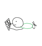 TeddyL は何かをやっている（個別スタンプ：14）
