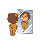 豚くまちゃんの日々（個別スタンプ：13）