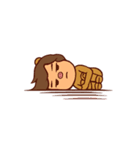 豚くまちゃんの日々（個別スタンプ：15）