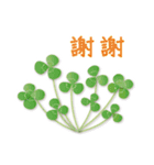 ありがとう花が咲くよ 中国語版 改訂版（個別スタンプ：5）