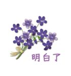 ありがとう花が咲くよ 中国語版 改訂版（個別スタンプ：26）