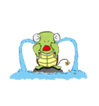 Jumping turtle 1（個別スタンプ：7）