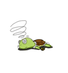 Jumping turtle 1（個別スタンプ：11）