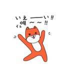 笑う犬シバ～韓国語ライブ～（個別スタンプ：30）